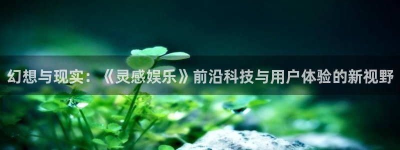 卧龙娱乐怎么样：幻想与现实：《灵感娱乐》前沿科技与用户体验的新视野